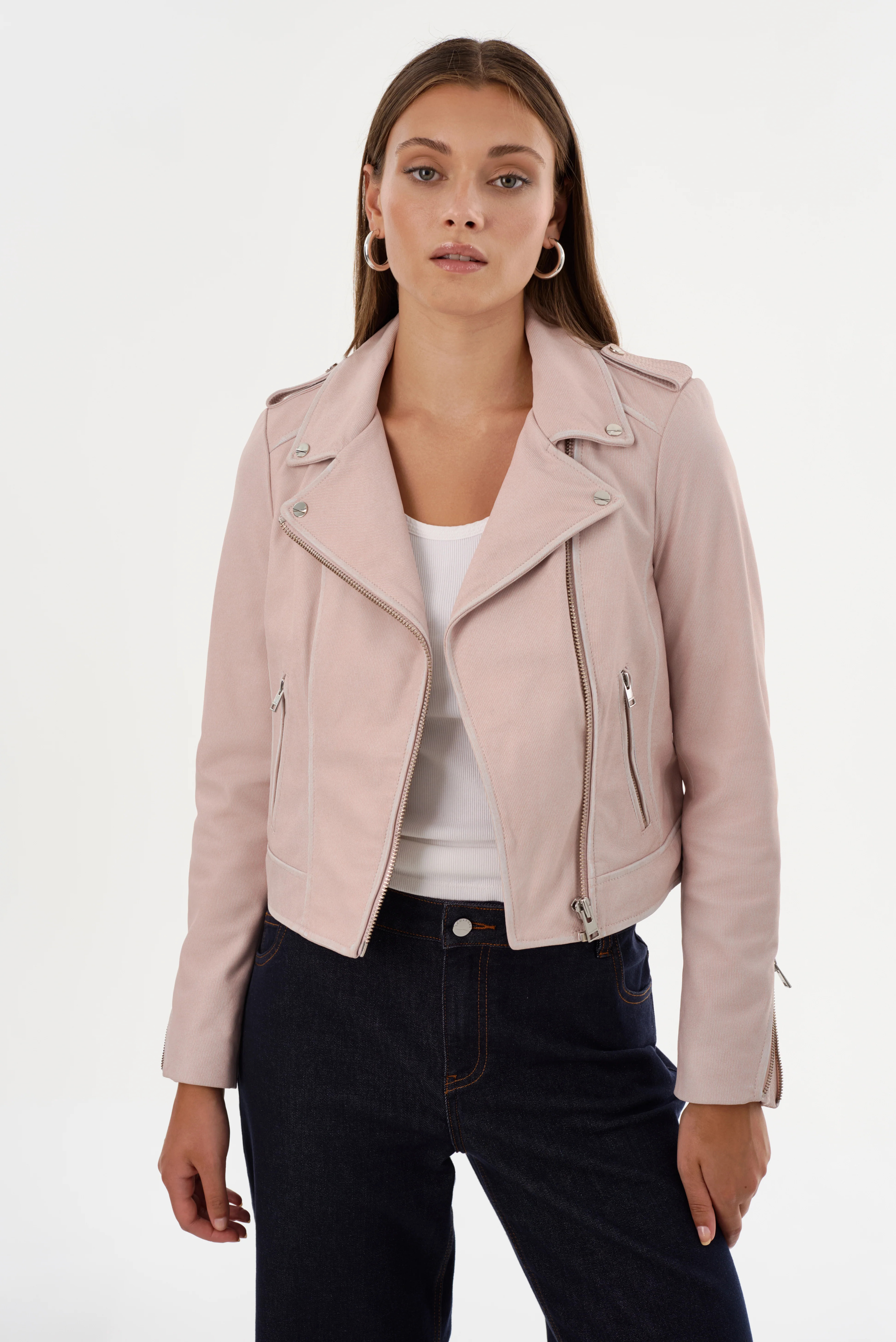 DONNA | Iconic Leather Biker Jacket | LAMARQUE