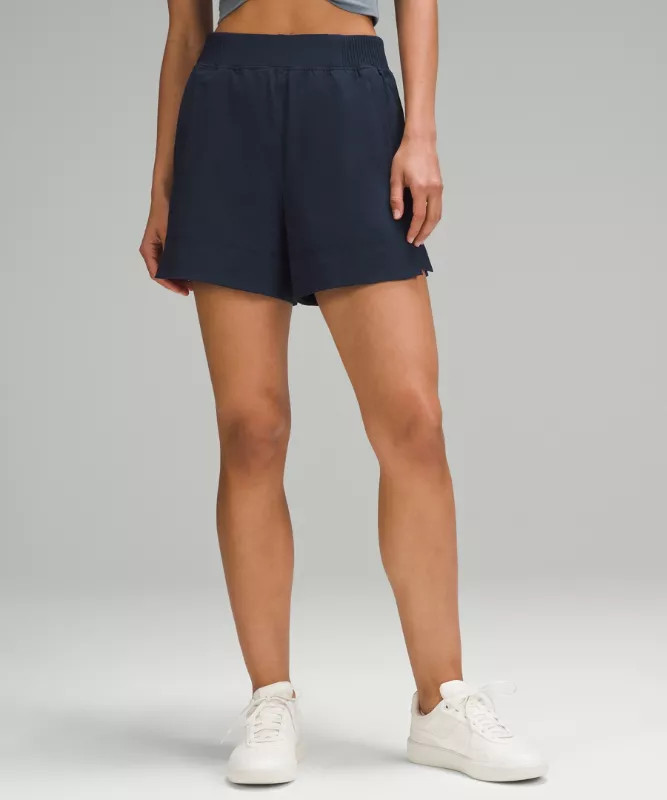 Stretch Woven Relaxed-Fit High-Rise Short 4" | lululemon (AU)