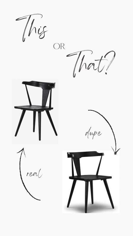 Look for less! #diningchairs 

#LTKhome