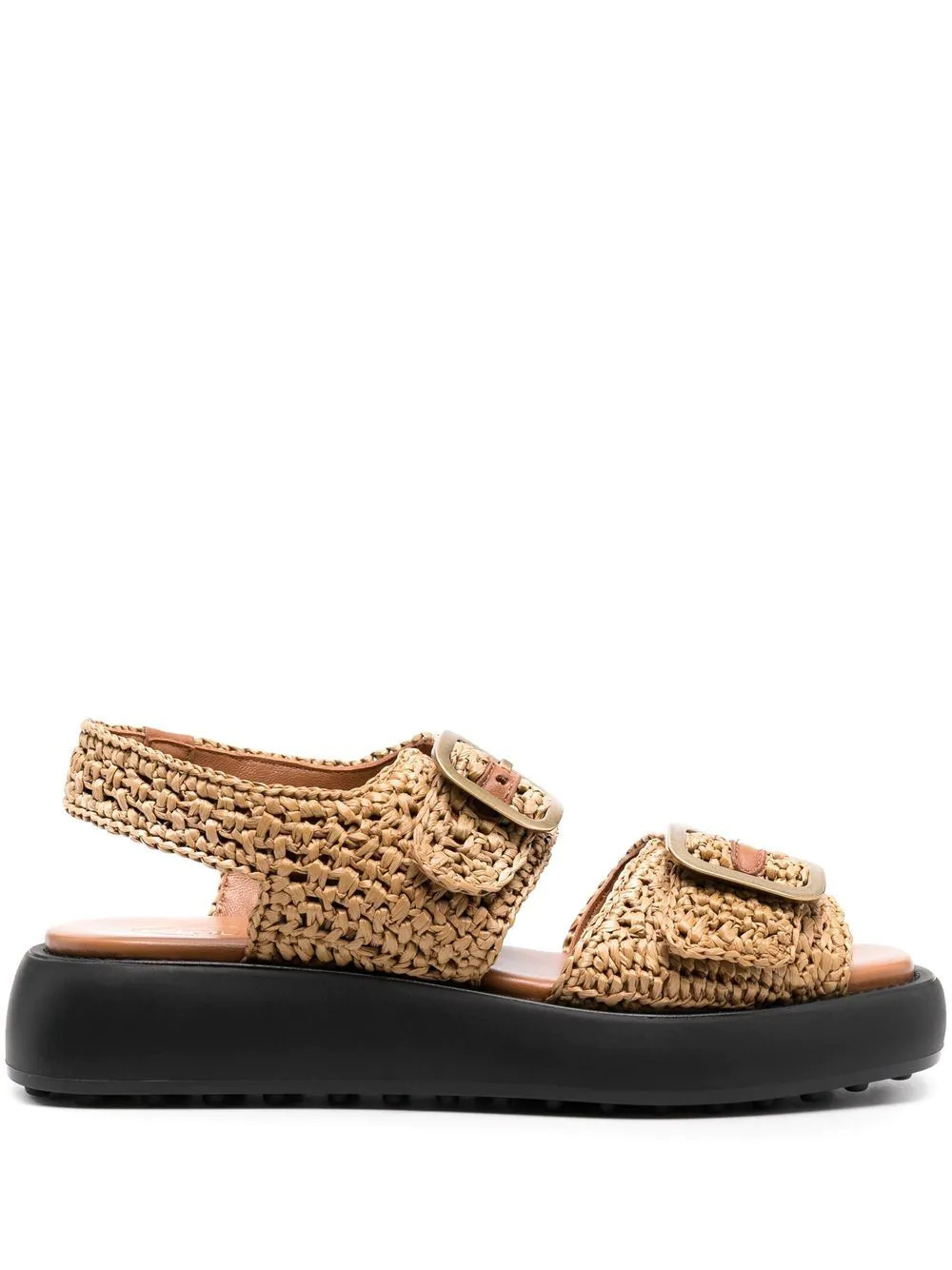 woven raffia 45mm sandals | Farfetch Global
