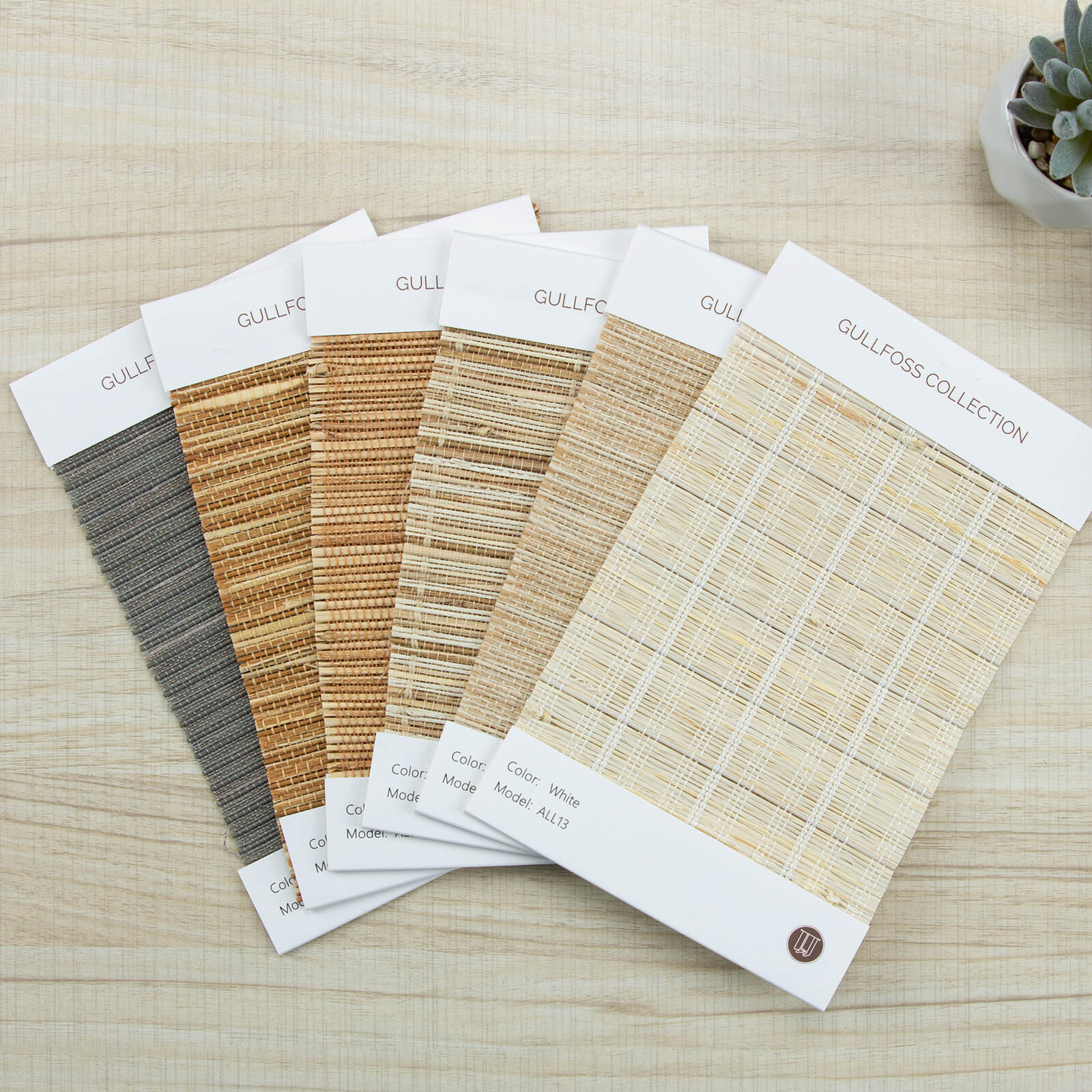 Gullfoss Ramie/Flax Shade Sample Kit | Lustrowin