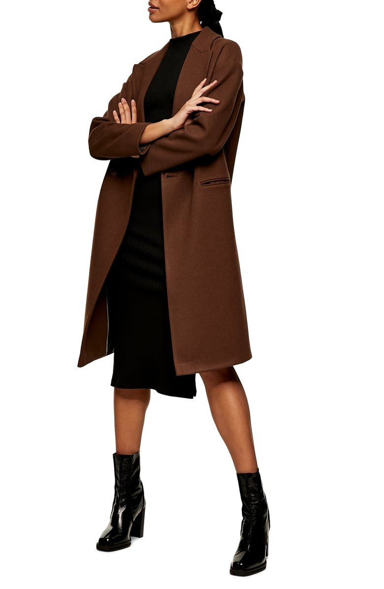 Brooke Double Breasted Long Coat | Nordstrom
