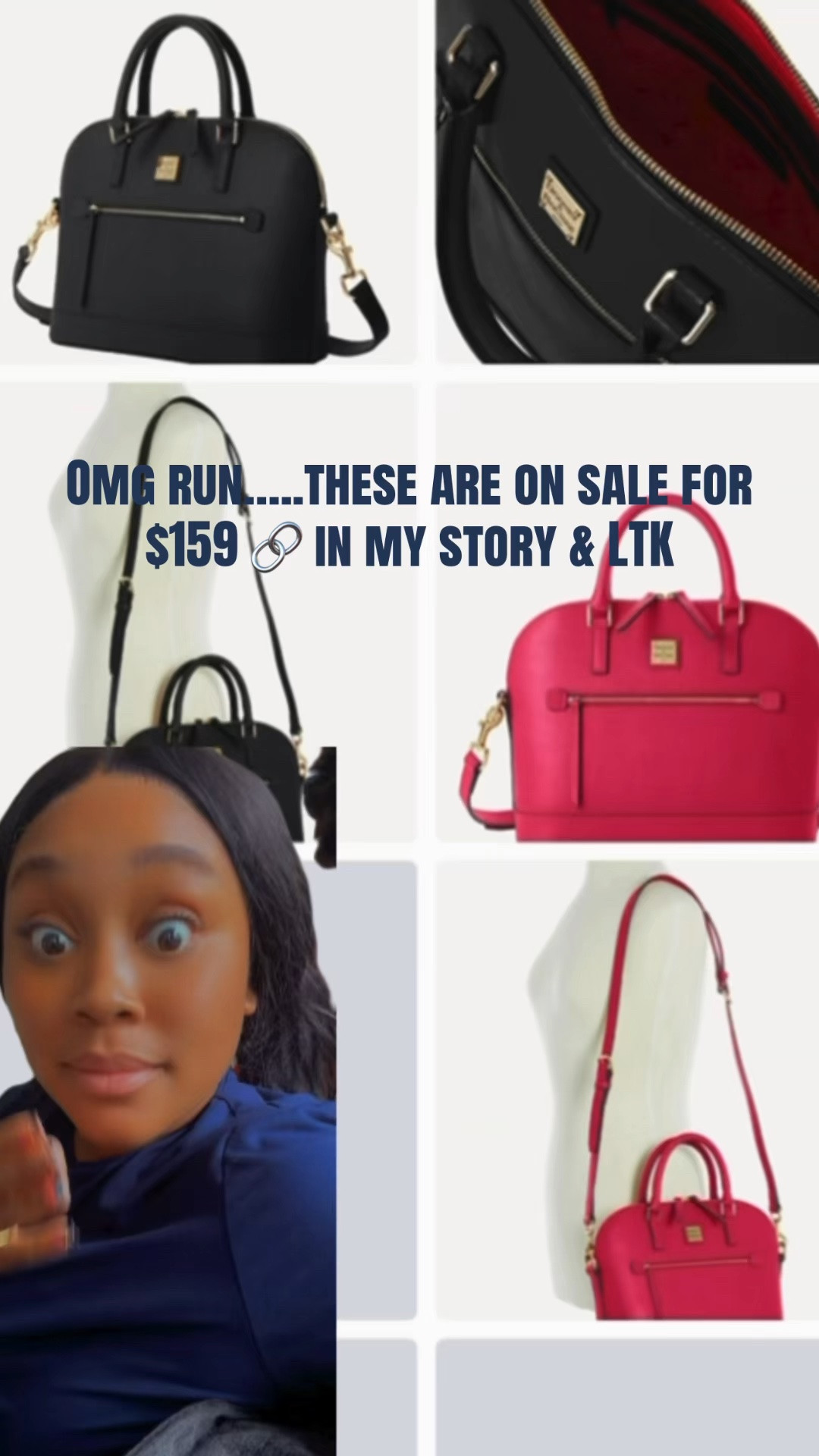 Dooney girls runnnn… you cannot beat this price and these colors 🤏🏾🤏🏾🤏🏾 I have it linked#dooney #dooneyandbourke #zipzip #handbags

#LTKSaleAlert