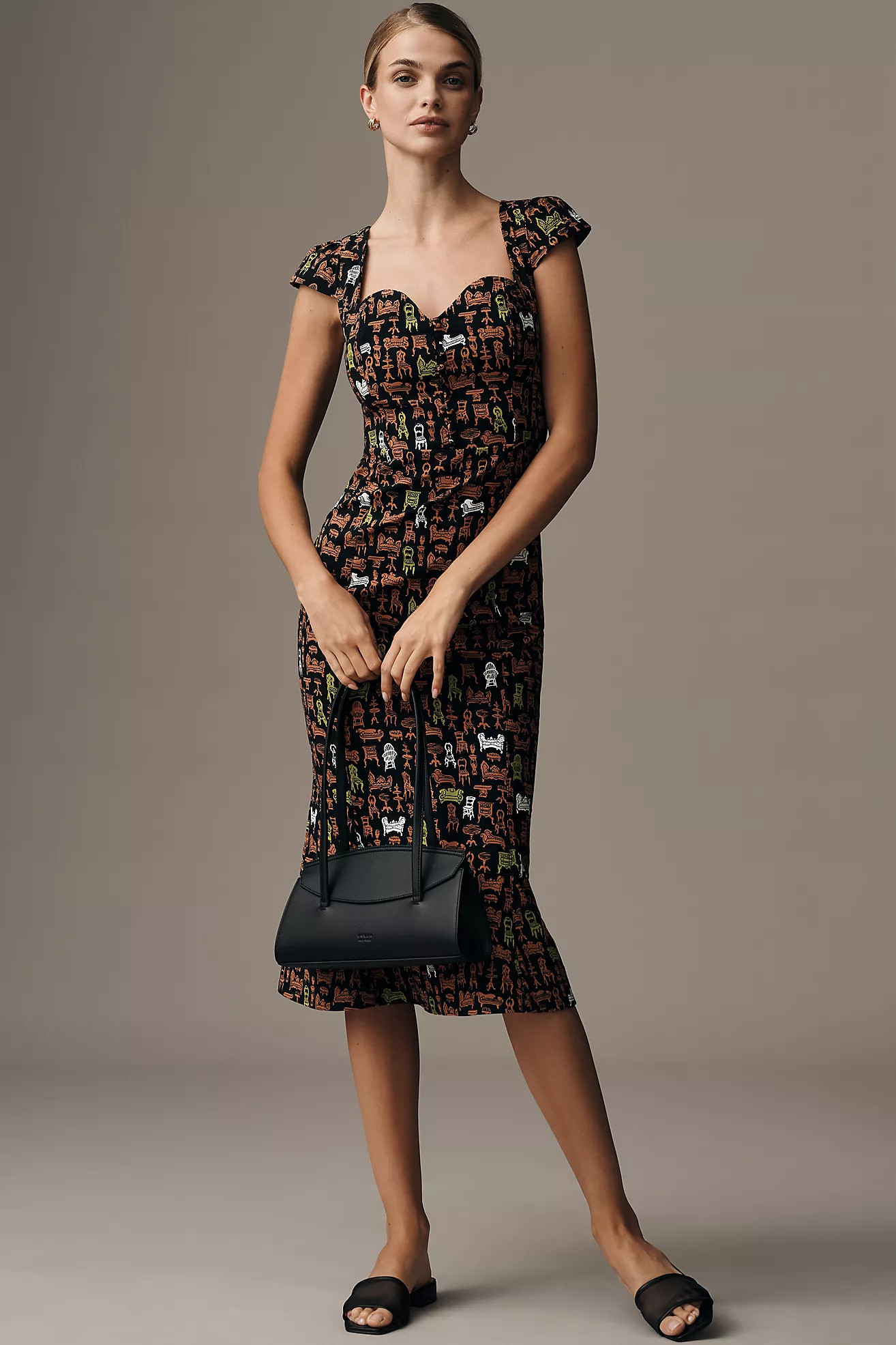 The Cecily Fit & Flare Sweetheart Dress by Maeve | Anthropologie (US)