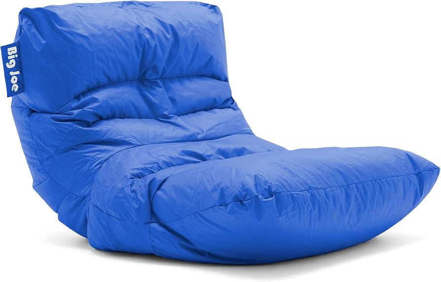 Big Joe Roma Bean Bag Chair, Sapphire Smartmax, Durable Polyester Nylon Blend, 3 feet | Amazon (US)
