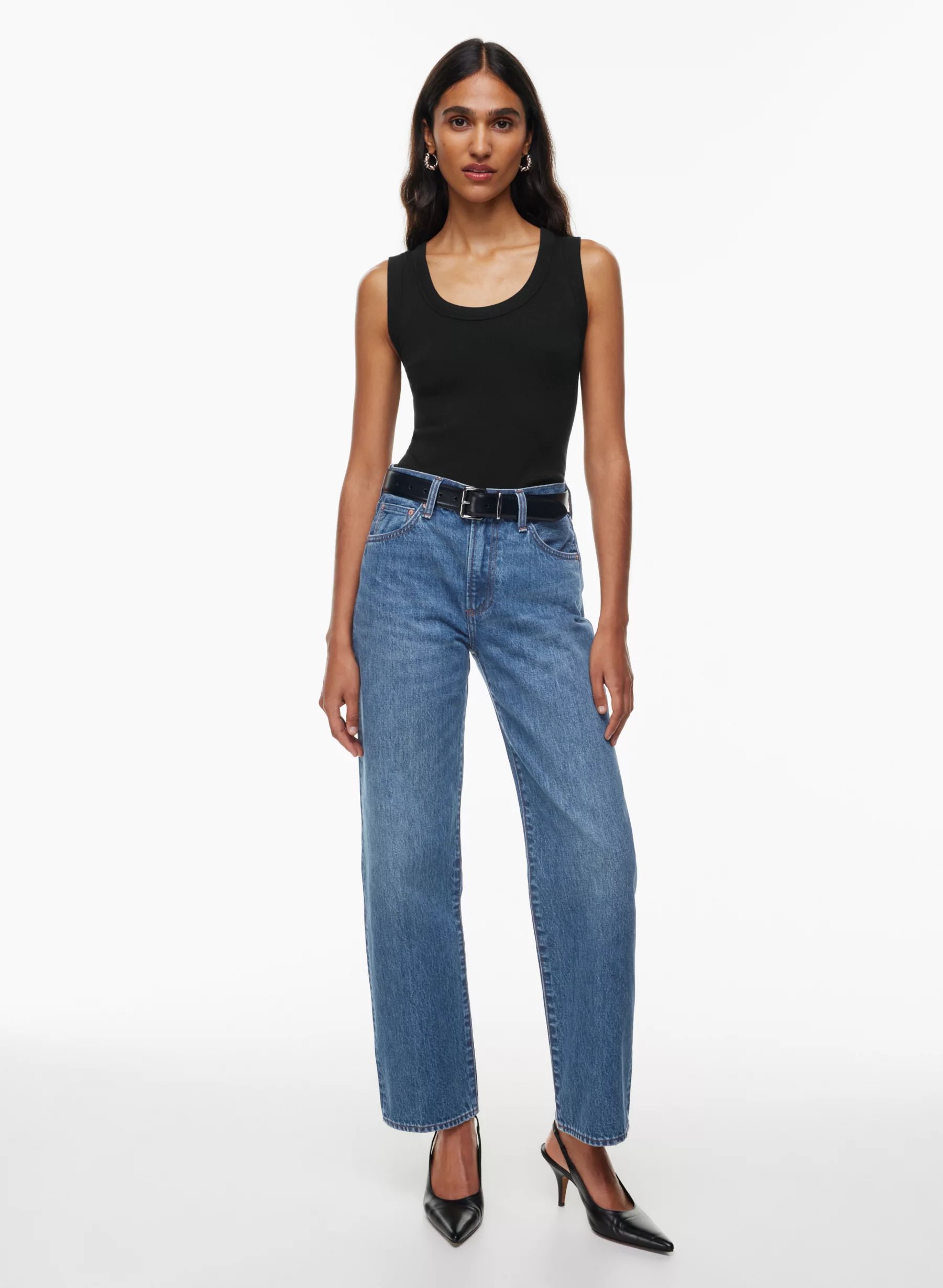 THE '90S MARLO HI-RISE BAGGY JEAN | Aritzia