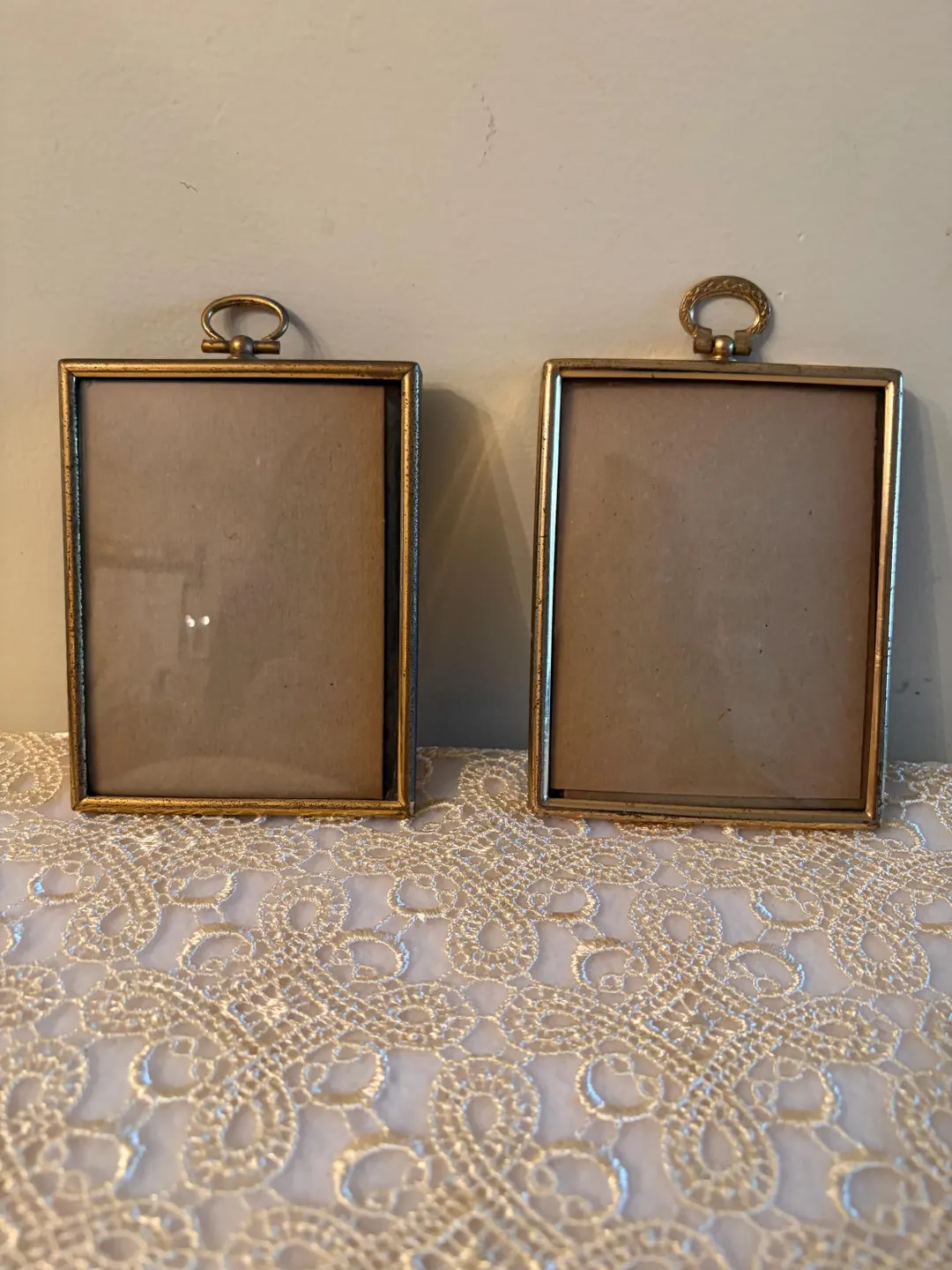 Set of Two Vintage Goldtone Wall Picture Frame. | Etsy (Global)