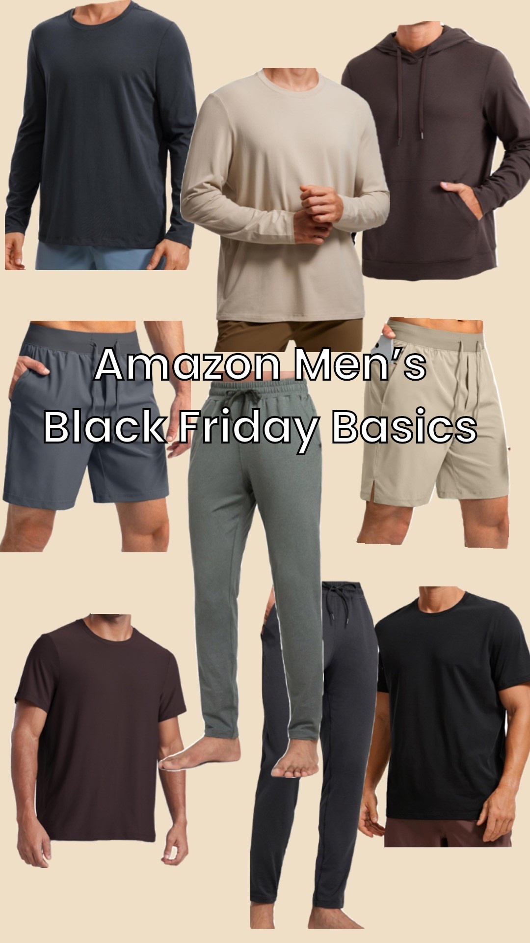 Comfy basics for men all on sale for Black Friday on Amazon! 

#LTKMens #LTKSaleAlert #LTKActive