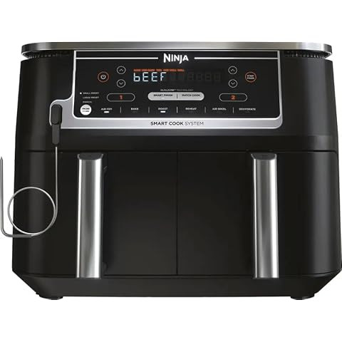 Ninja DZ550 Foodi 10 Quart 6-in-1 DualZone Smart XL Air Fryer with 2 Independent Baskets, Smart C... | Amazon (US)