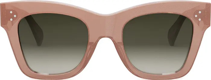 50mm Gradient Small Cat Eye Sunglasses | Nordstrom