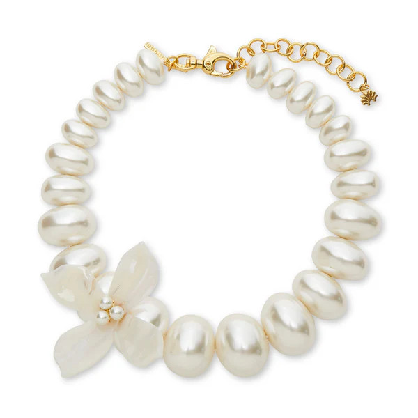 MOTHER OF PEARL OLEANDER NECKLACE | LELE SADOUGHI