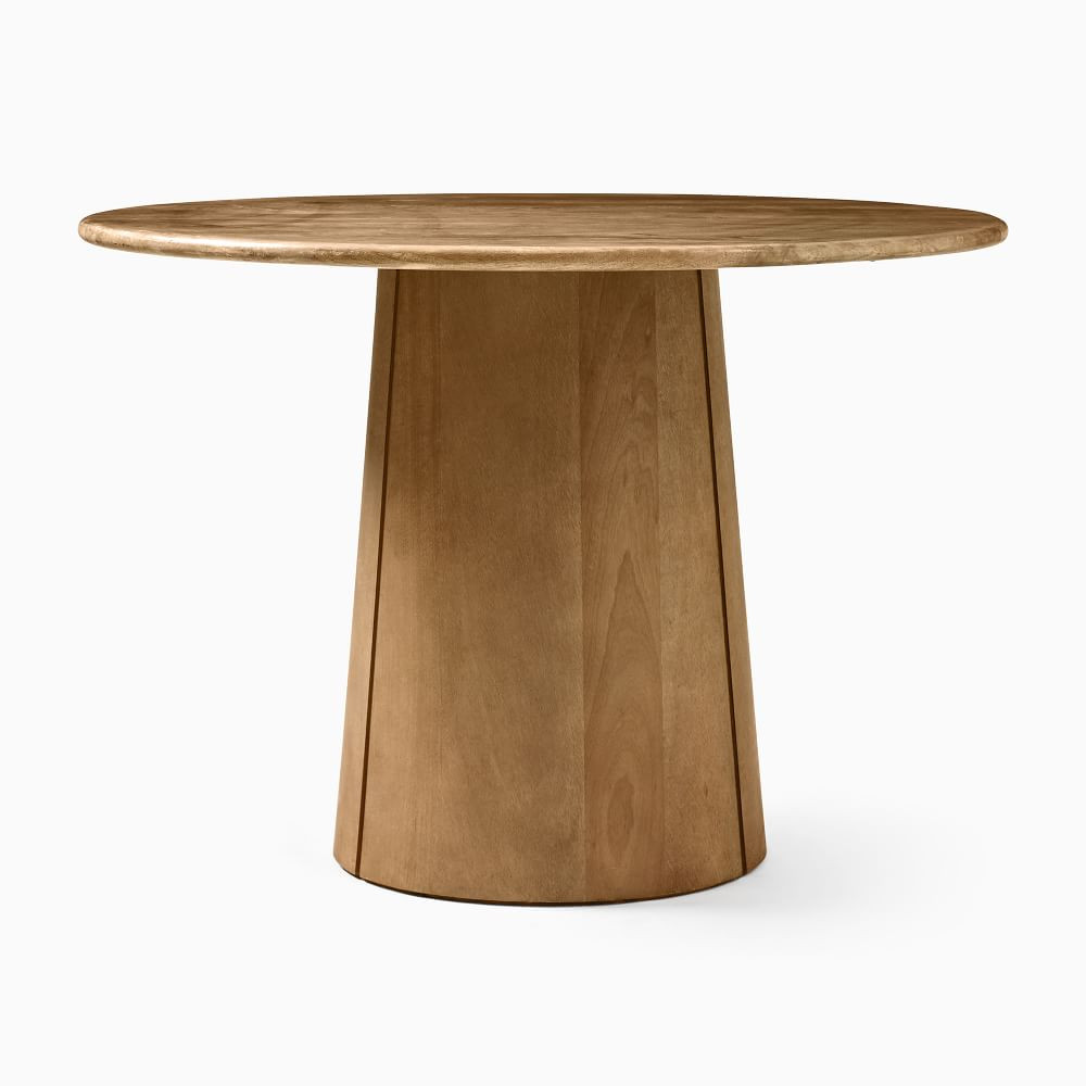 Anton Round Pedestal Dining Table (44"&ndash;60") | West Elm (US)