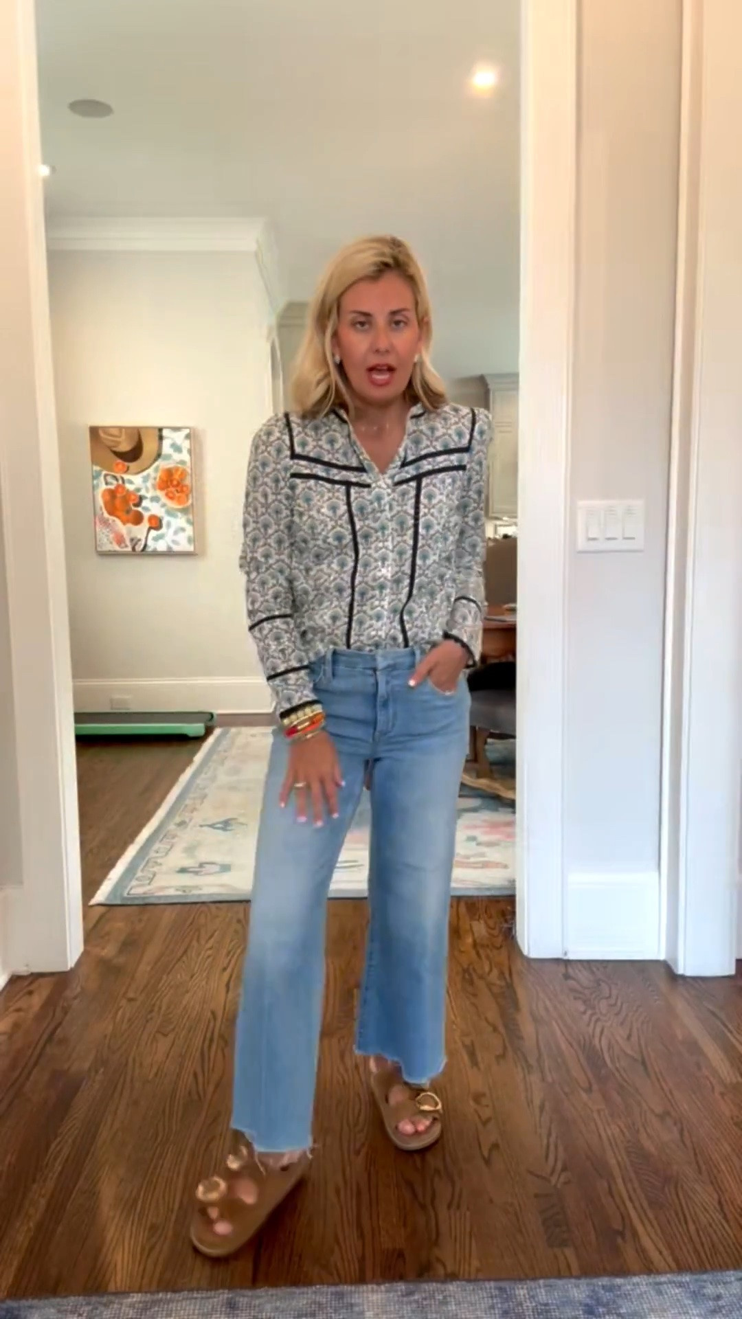 Boden’s button-downs never disappoint! I’ve paired it with my favorite jeans and how cute are these new shoes from tar-jay?!? 
Blouse - 2
Jeans - 26 (1964 wash)
Sandals - 8 tts 

Codes:
Boden - HHCX
Allie + Bess - Catherine20


#LTKdayinmylife #LTKootd #LTKmomlife

#LTKdayinmylife #LTKmomlife #LTKOver40