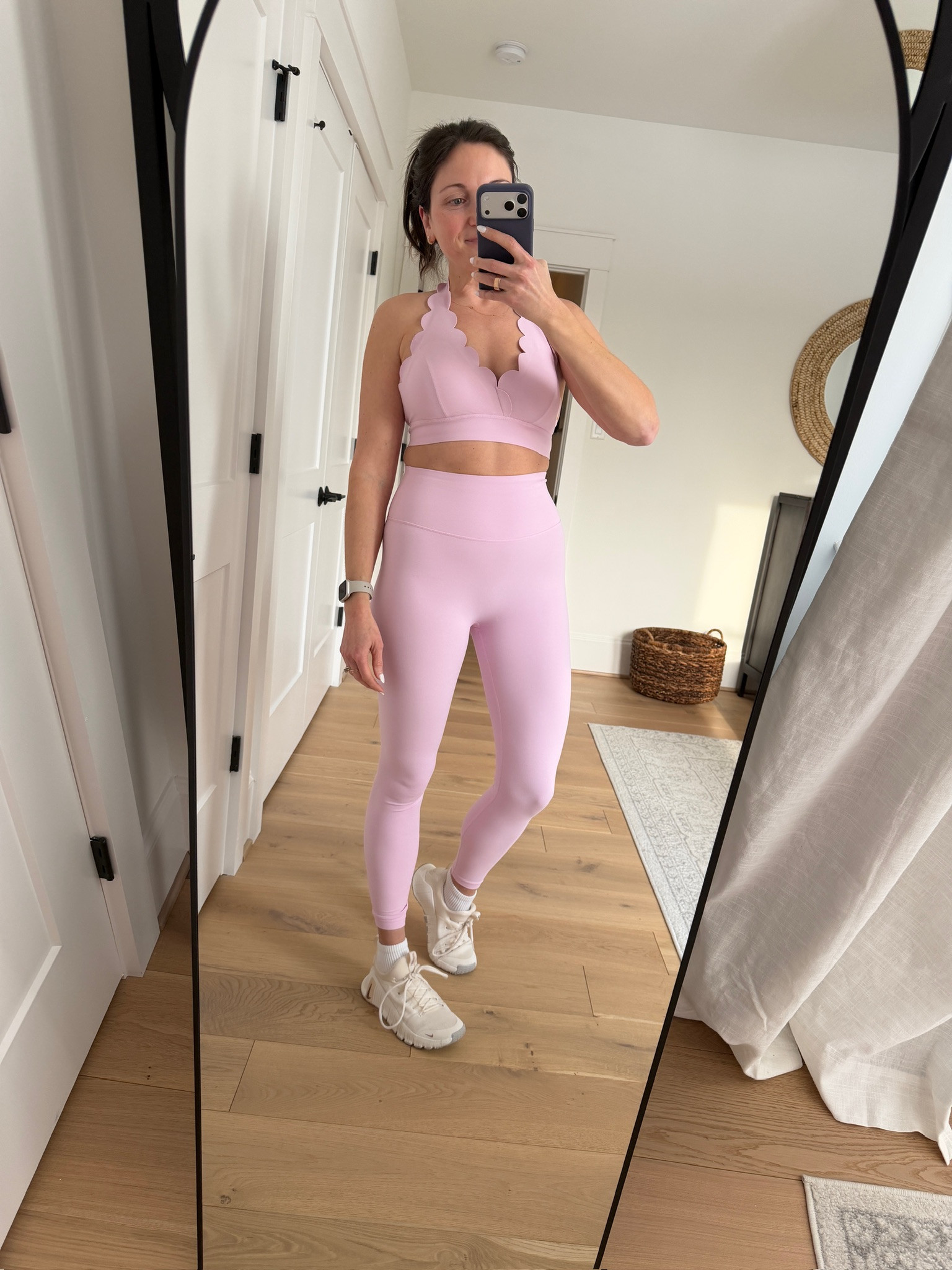 Wiskii Workout Set | Wiskii Scalloped Workout Tank | Pink Workout Set 

 #LTKootd #LTKSeasonal #LTKActive