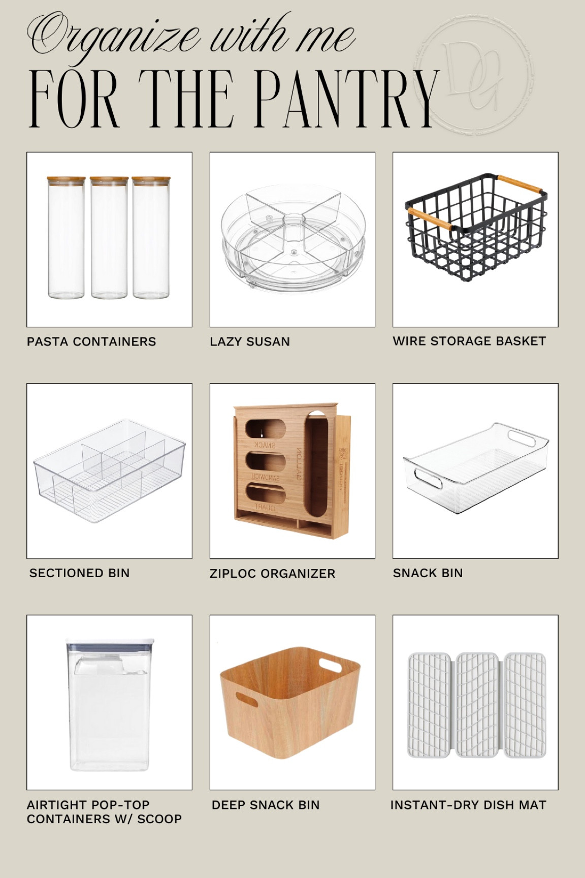 Pantry Organization |  home organization, amazon home, amazon finds, amazon home organizers, pantry organizers, kitchen organization, kitchen organizers, Amazon kitchen, pantry containers 

#LTKFindsUnder50 #LTKHome #LTKFindsUnder100