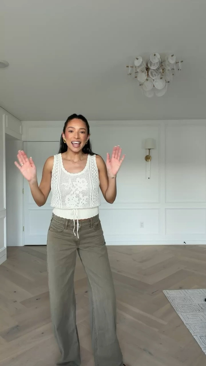 Spring outfit!! Extra 20% OFF orders $125+ with code AF20!! Wearing a 27 long jeans (light brown), S tank, shoes fit TTS 

spring outfit idea, spring transition outfit, casual chic outfit, mom outfit, casual outfit, postpartum outfit 

#LTKmomlife #LTKSeasonal #LTKSaleAlert