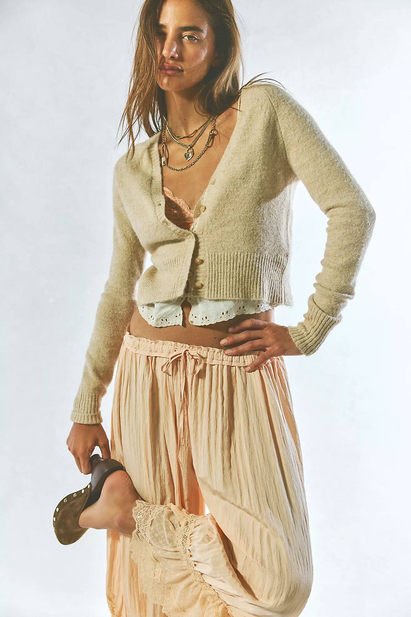 School Girl Cardigan | Free People (Global - UK&FR Excluded)