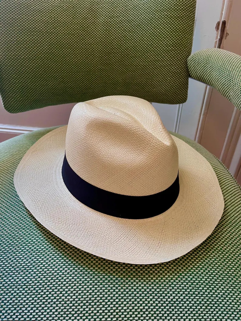 Genuine Panama Hat Hand Woven Artisan Sizes and Colours Available Size L 61/62 Cm - Etsy UK | Etsy (Global)