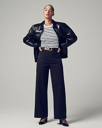 Sailor slim wide-leg chino pant | J. Crew US