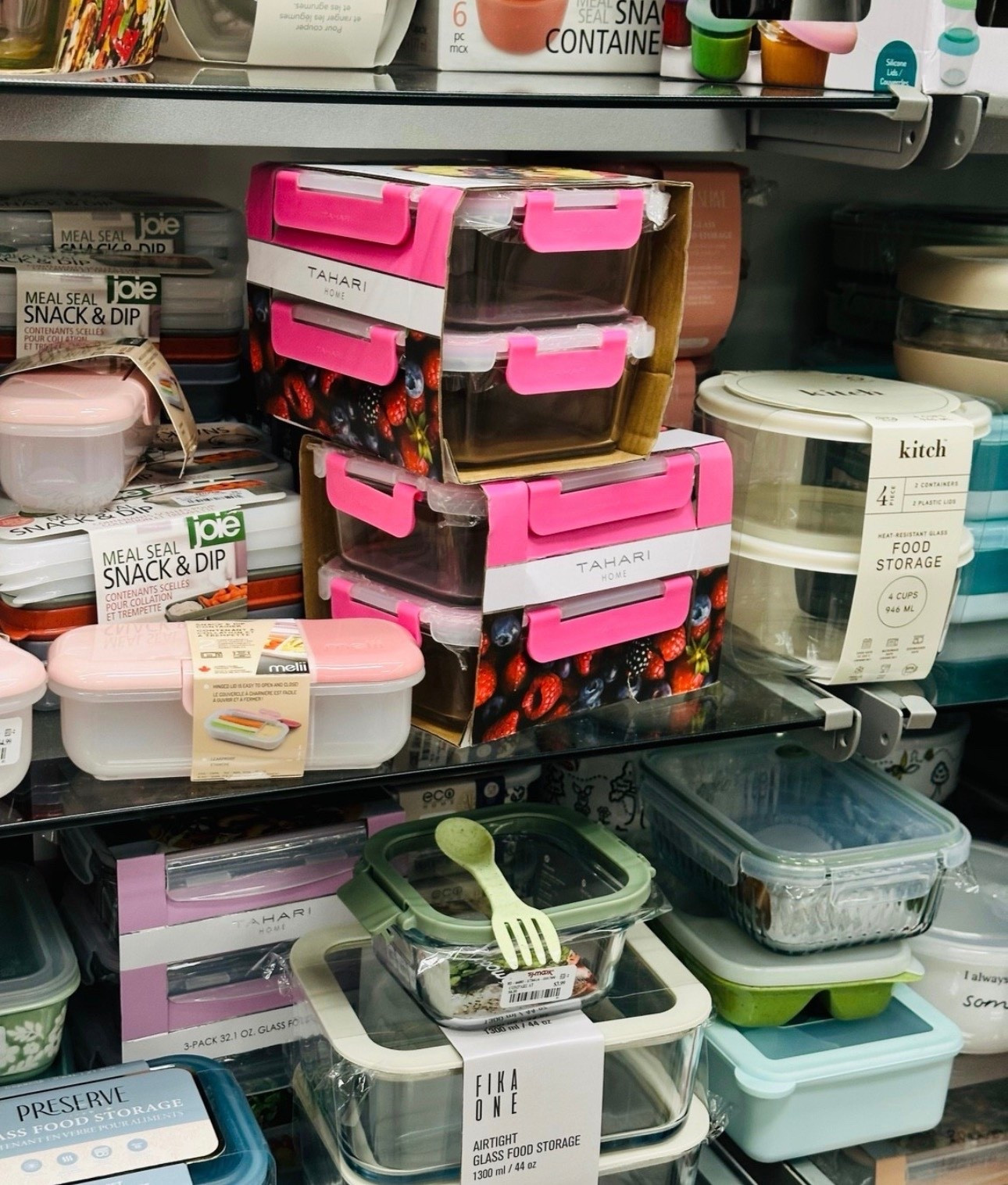 TJ Maxx understood the assignment 😍💅🏽
These glass food containers are giving organized, aesthetic kitchen energy + perfect for meal prep & mom life ✨


#LTKfoodie #LTKHome