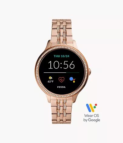 Gen 5E Smartwatch Rose Gold-Tone Stainless Steel | Fossil (US)