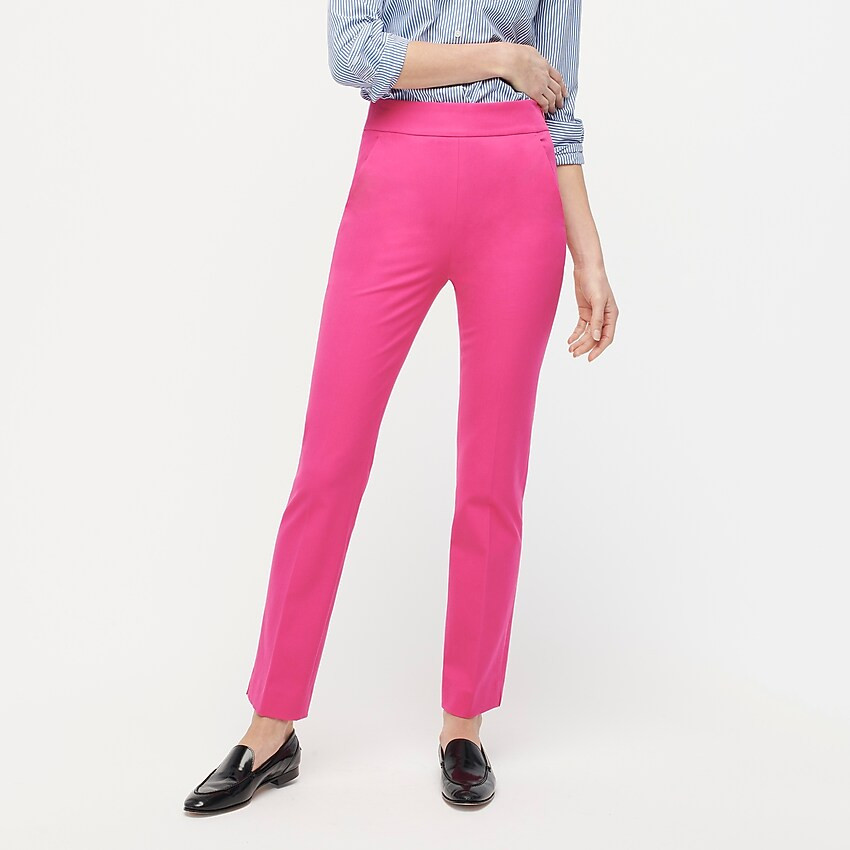 Remi pant in bi-stretch cotton | J. Crew US
