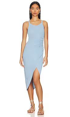 L*SPACE Bardot Midi Dress in Aura from Revolve.com | Revolve Clothing (Global)