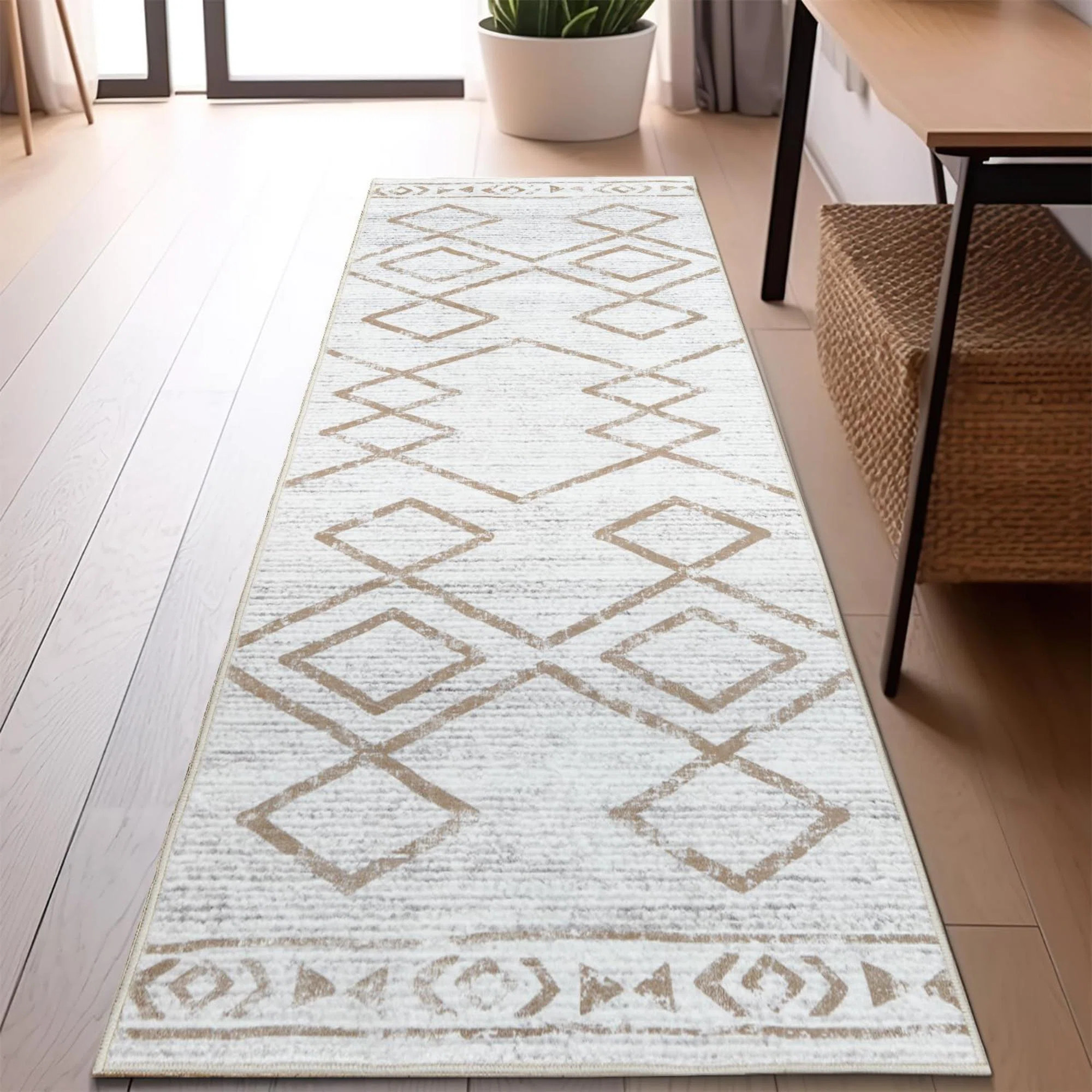Runner Latislaw Runner 2' X 5' Area Rug with Non-Slip Backing | Wayfair North America