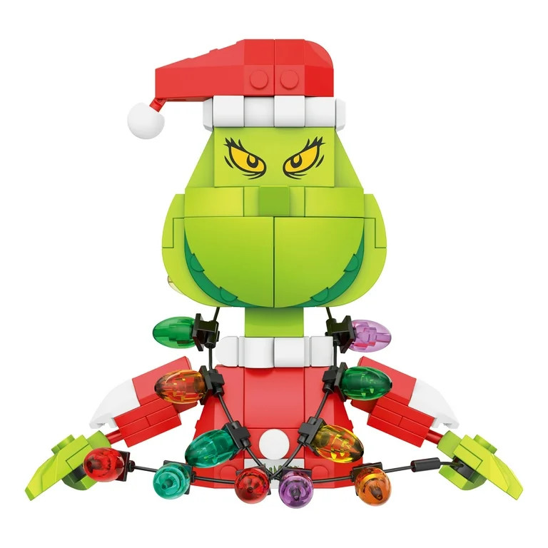 Brickcraft The Grinch Lights Out Grinch Decoration Building Kit (146-Piece Set), Christmas Decora... | Walmart (US)