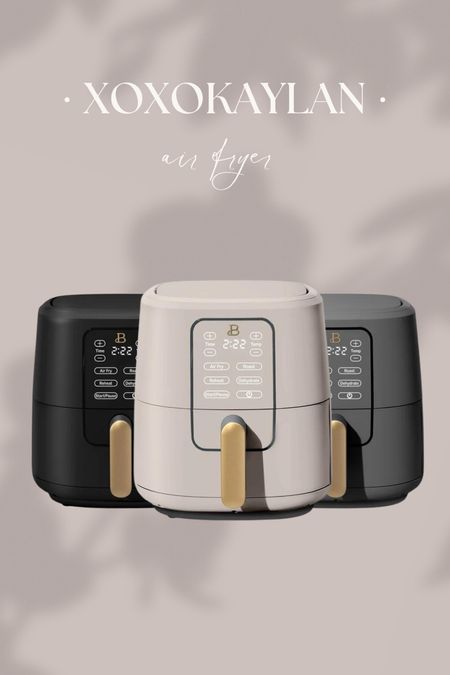 Loving these matte colors for a modern look! Air fryer from Walmartt