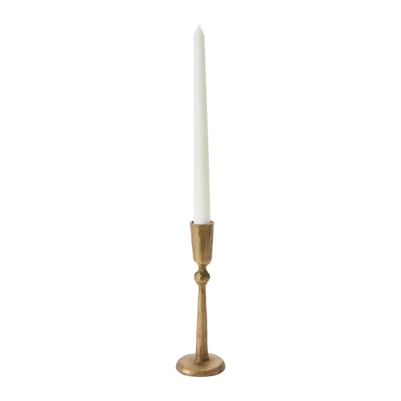 7" Stainless Steel Tabletop Candlestick | Wayfair North America