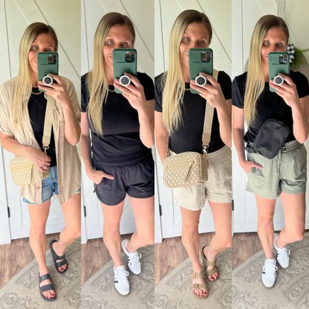 Today’s Reel Outfits linked! All amazing summer basics I have been wearing on repeat! #oldnavy #gap #target #momoutfits #summeroutfits #summerstyle #closetbasics 