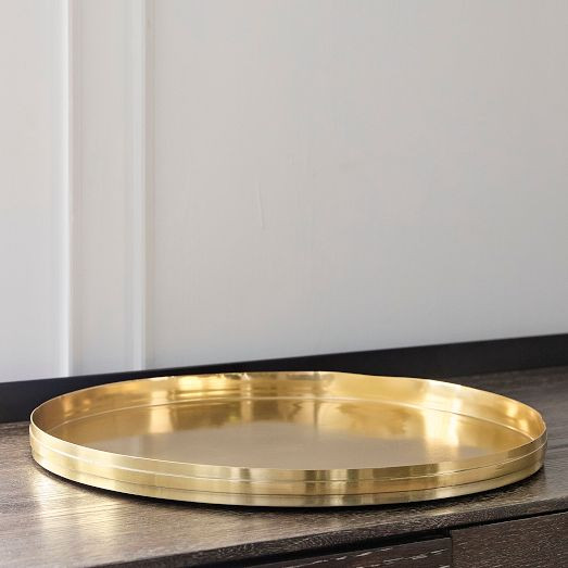 Archer Barware Metal Tray | West Elm (US)