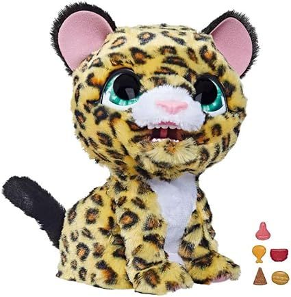 FurReal Lil’ Wilds Lolly The Leopard Plush Toy, Electronic Pets, with 40+ Sounds and Reactions;... | Amazon (US)