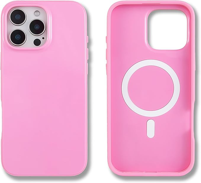 Sonix Case for iPhone 16 Pro Max | Compatible with MagSafe | 10ft Drop Tested | Gloss Pink Rose | Amazon (US)