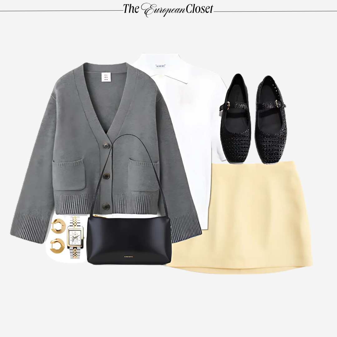 yellow skirt outfit  

 #LTKSpringSale #LTKSeasonal #LTKU