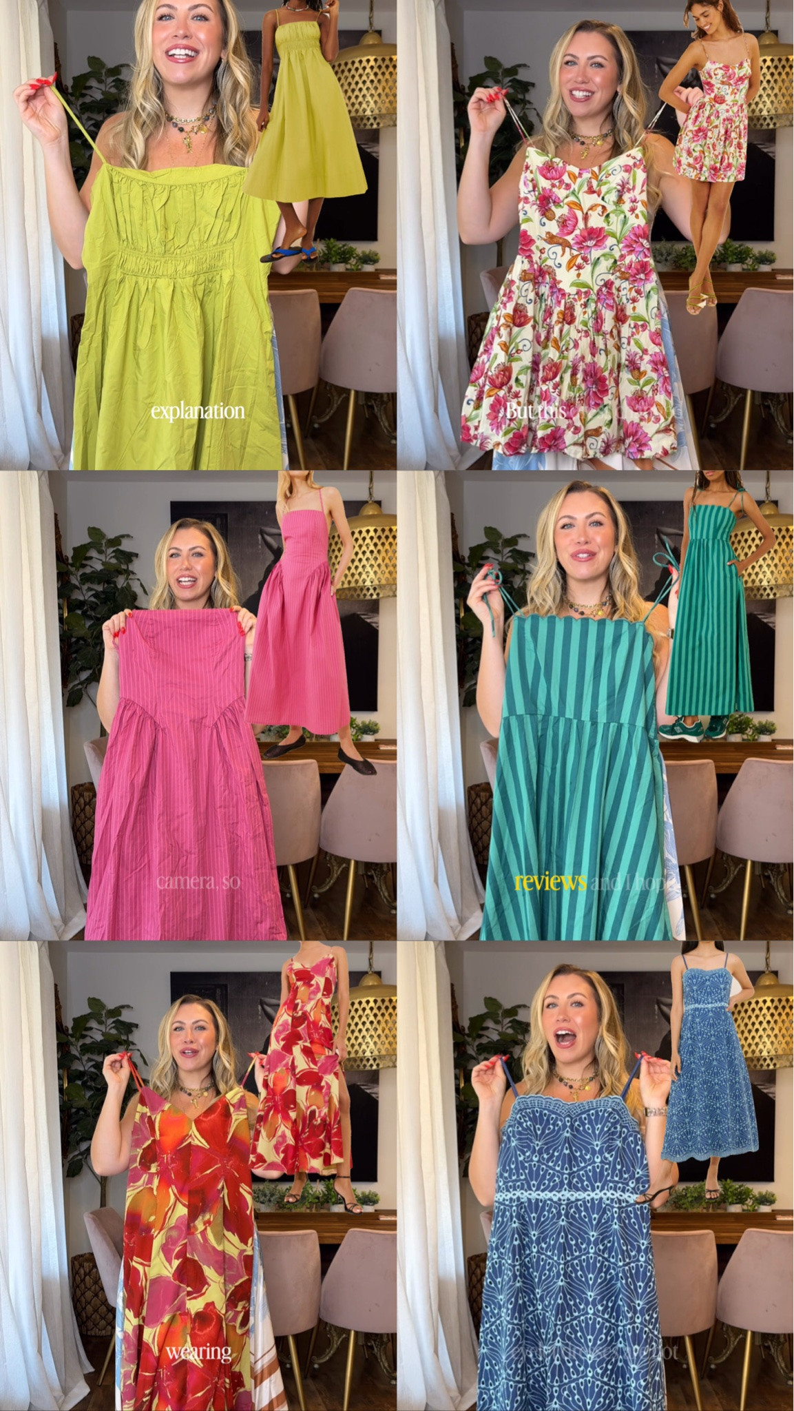 late 30s rental edit: AUGUST ☀️ I don't want to buy a whole new wardrobe every month, so I rent one. This month's edit is all color and all pieces I'd never commit to buying but LOVE to style with what I already own. Which one do you want to see styled first?  

 #LTKootd #LTKstorytime #LTKMidsize