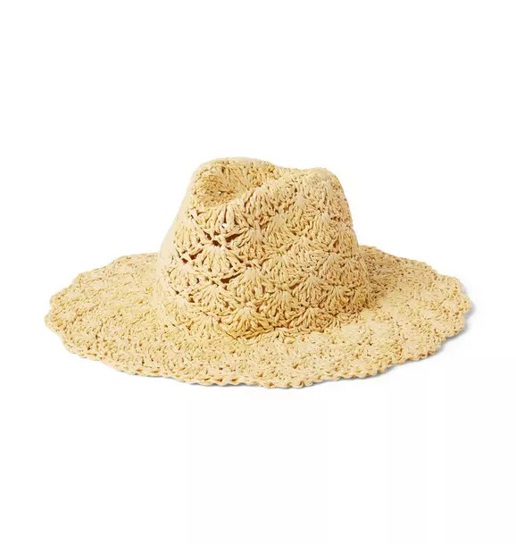 Crochet Straw Sun Hat | Janie and Jack