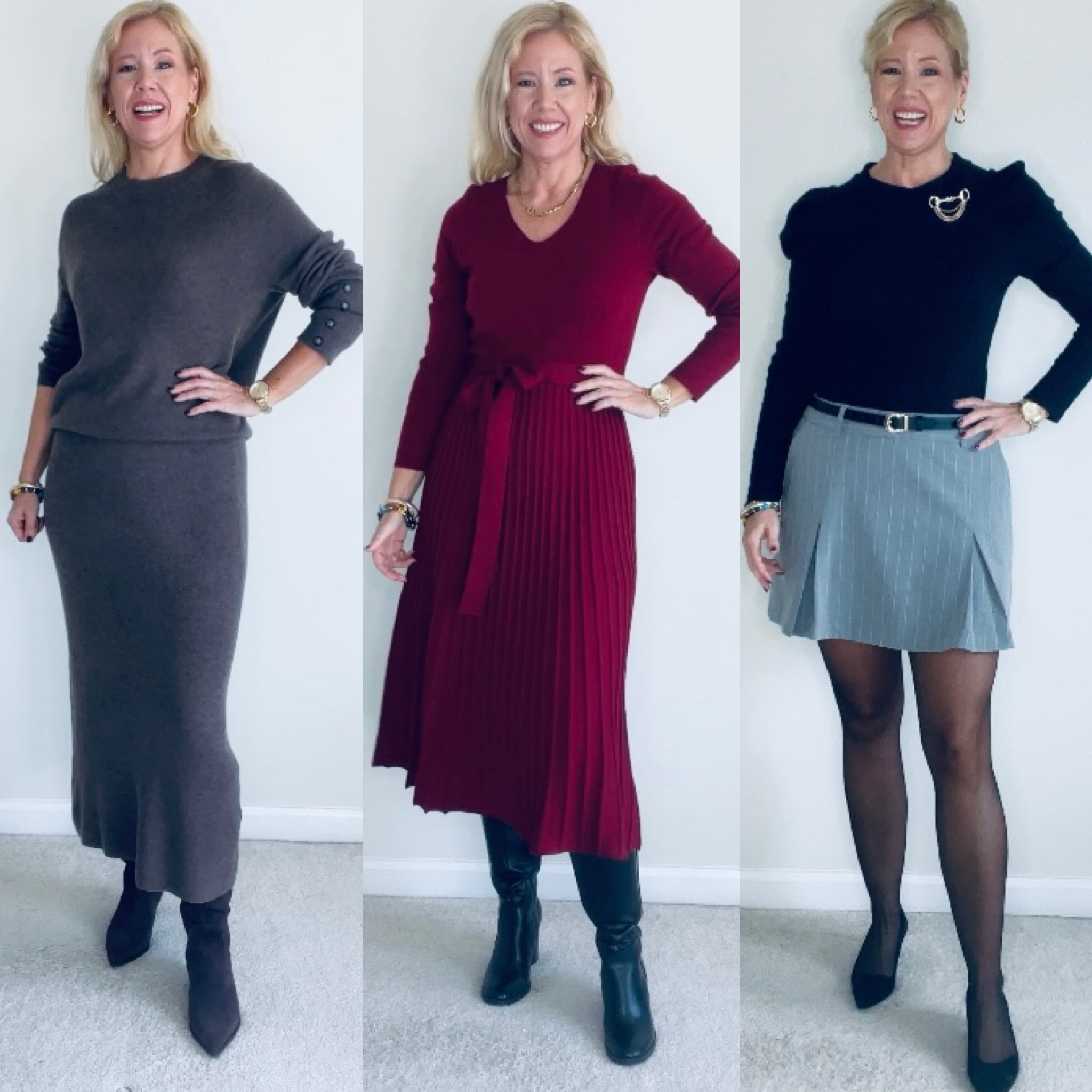 Outfits of the week! Which one is your favorite? 1-2-3-4-5-6? 

#LTKOver40 #LTKootd #LTKHoliday