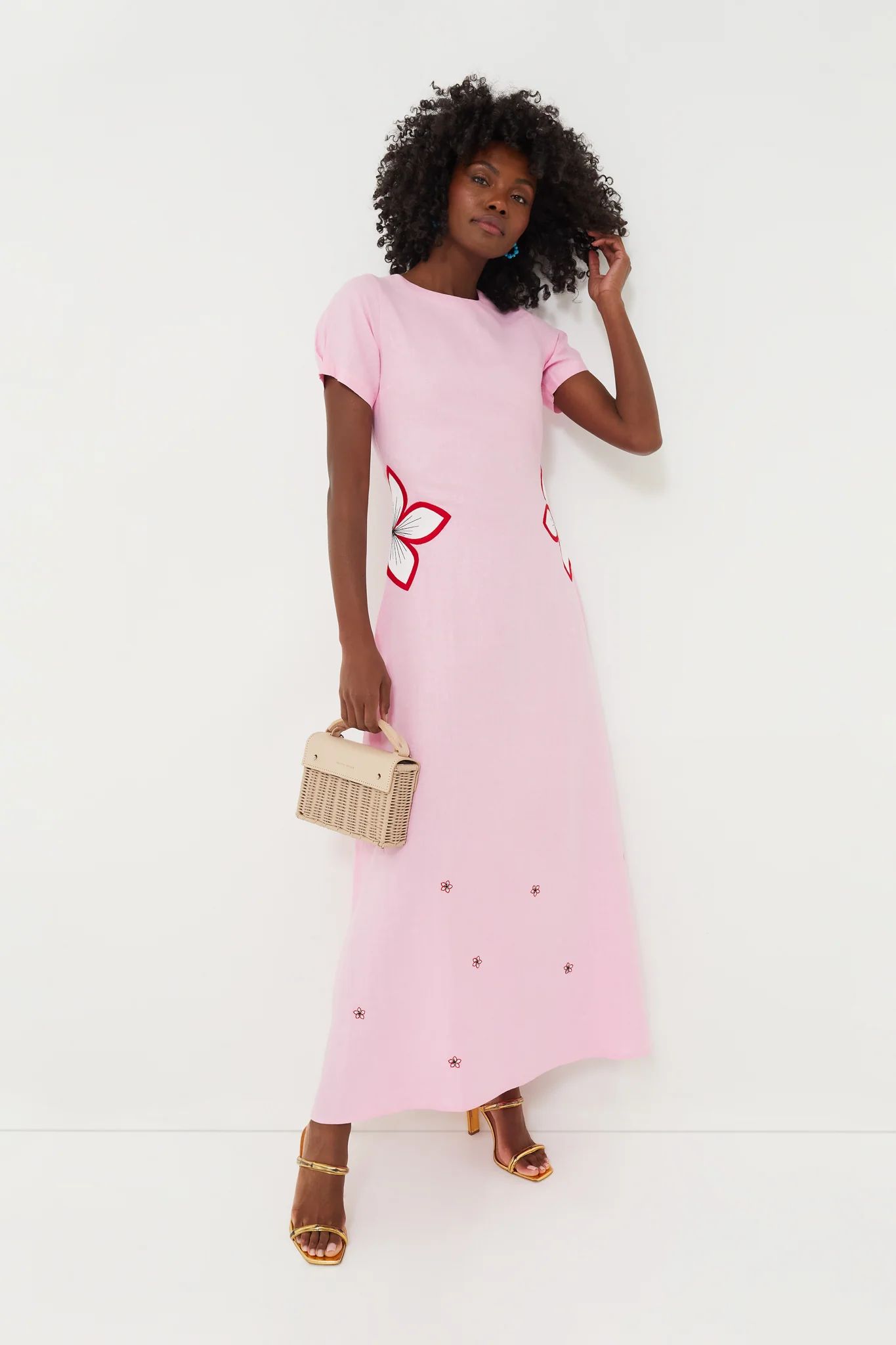Fondant Pink Kandra Maxi Dress | Tuckernuck (US)