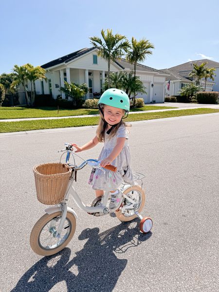 We love this bike so far! Also can get this bike on www.harppababy.com // also linking helmet and new pads I bought for her to wear when riding! 

#LTKSeasonal #LTKkids