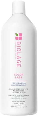 Biolage Color Last Purple Shampoo - pH Balancing Shampoo for Color-Treated Blonde Hair, Neutraliz... | Amazon (US)