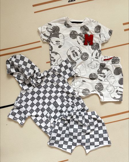 Some of the outfits Ollie got for his birthday 🤍🤍🤍

Toddler clothes, checkered print, checker print, Mickey sets, Mickey set, Mickey Mouse, Walmart, Walmart finds 

#LTKkids #LTKbaby