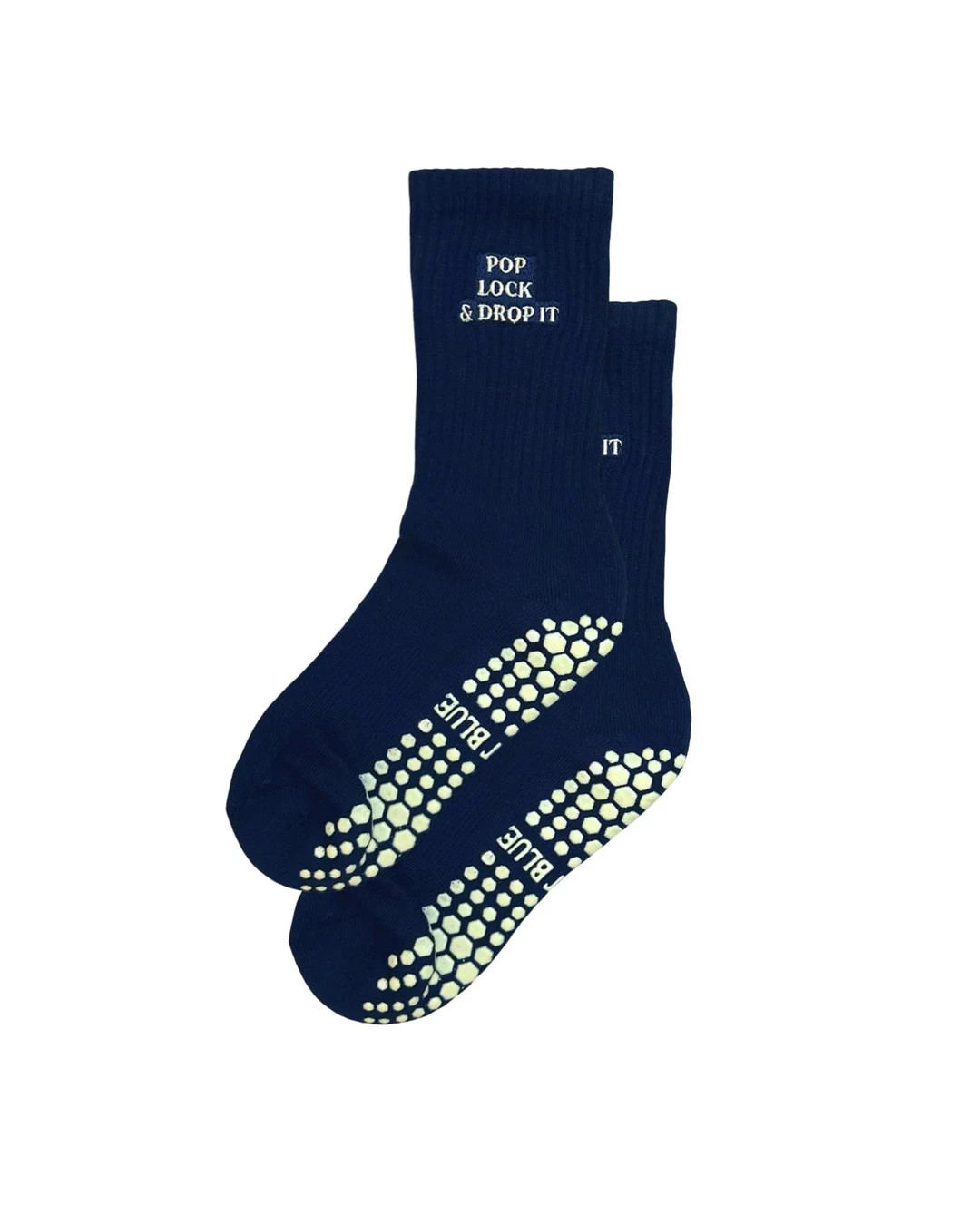 Pop, Lock and Drop It Pilates Grip Socks - Etsy | Etsy (US)
