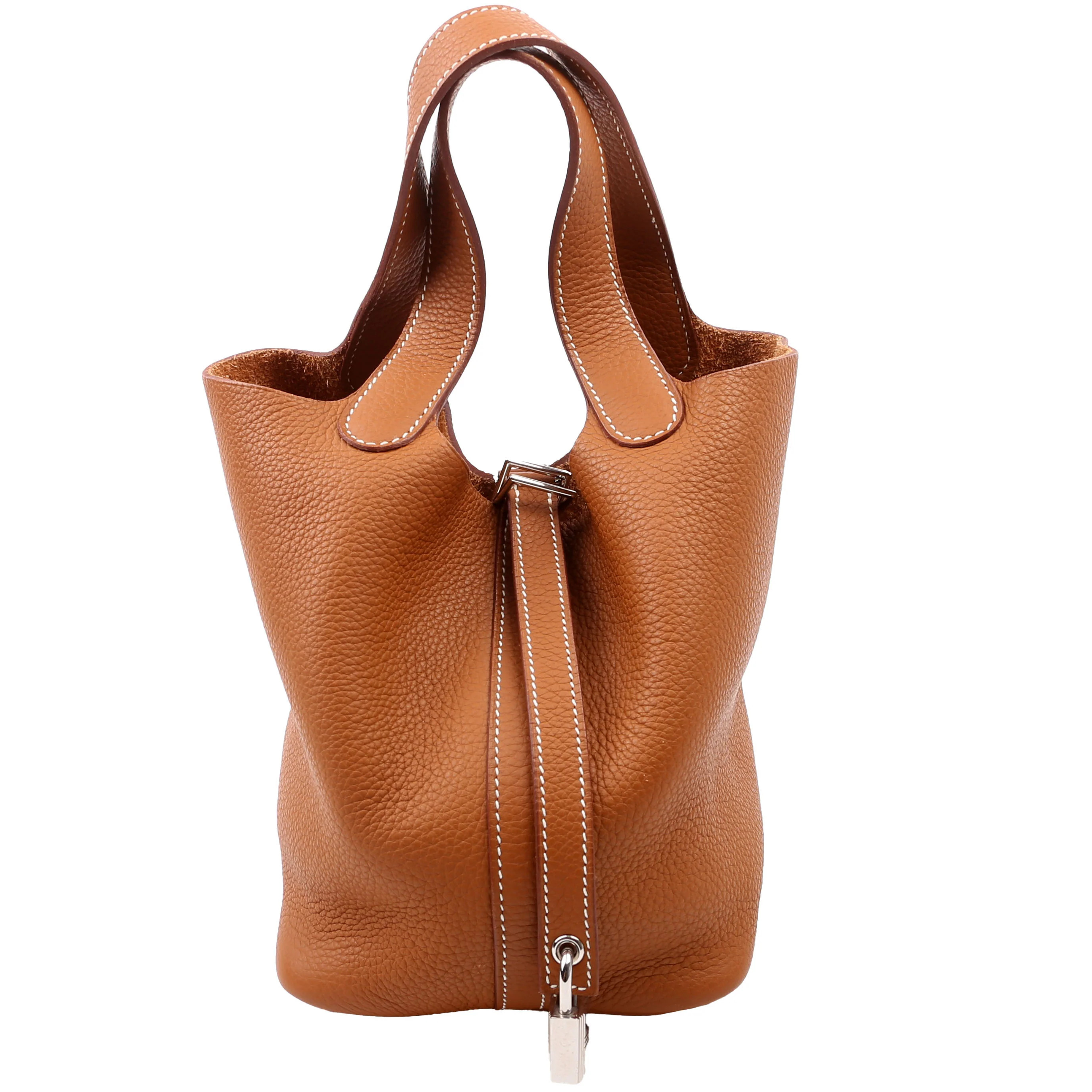 Picotin 18 Clemence Brown | Keeks Designer Handbags