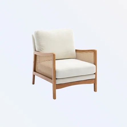Breit Wood Frame Armchair, Modern Accent Chair Lounge Chair for Living Room | Wayfair North America