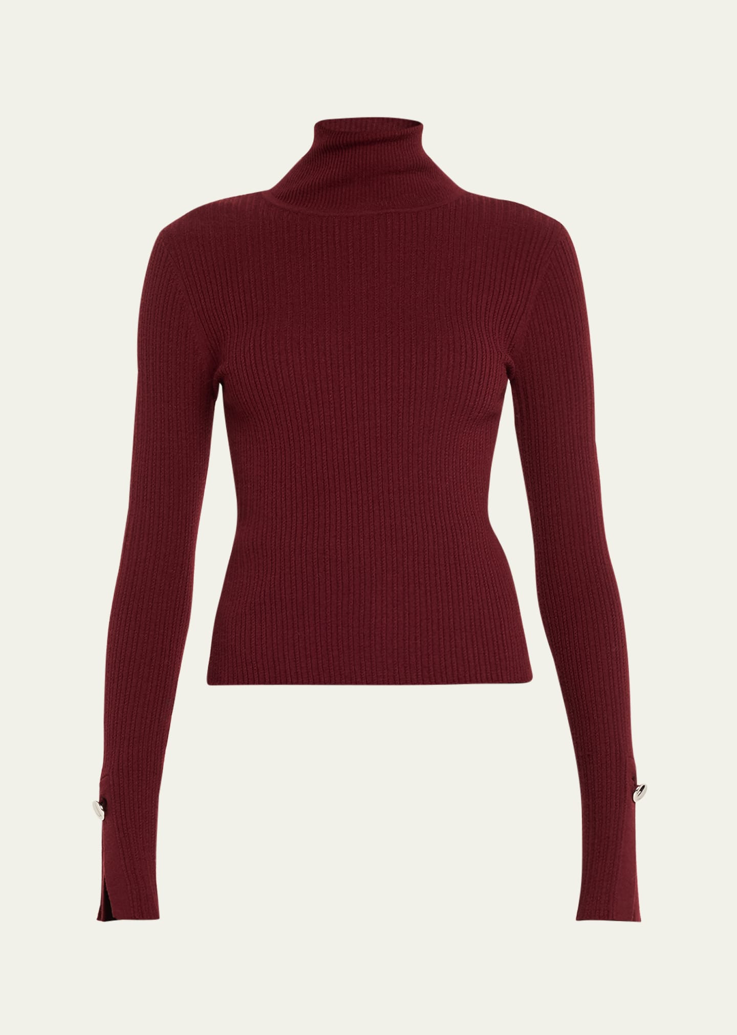 A.L.C. Jett Ribbed Turtleneck Top | Bergdorf Goodman