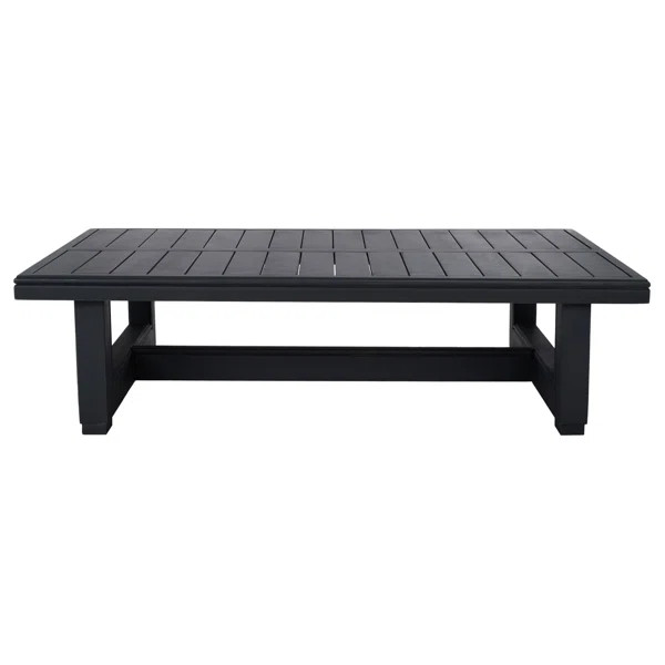 Melrose Rectangular Metal Outdoor Coffee Table | Wayfair North America