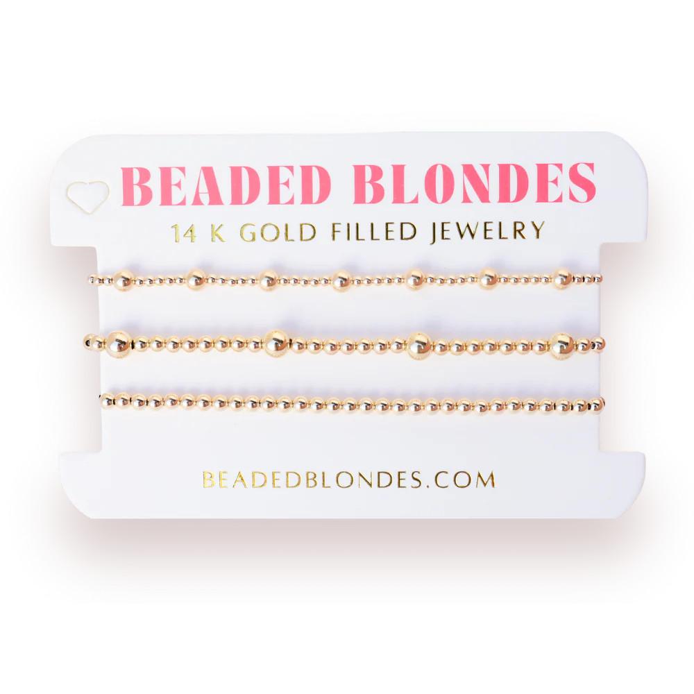14k Gold Filled Beaded Jewelry | Beaded Blondes | Beaded Blondes