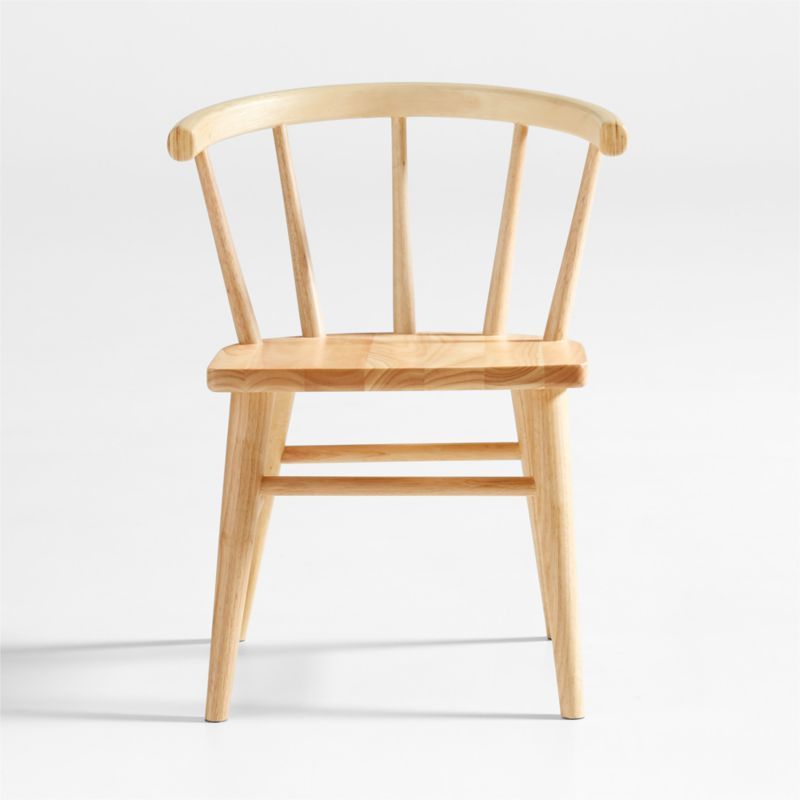 Anker Natural Wood Kids Play Chair | Crate & Kids | Crate & Barrel